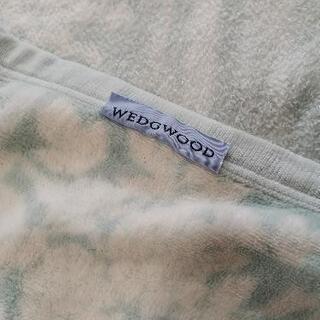 綿毛布　シングルサイズ　wedgwood ブルー