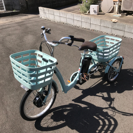ブリヂストン電動アシスタント 三輪車 値下げ