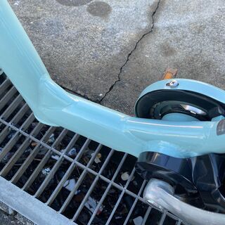 【超美品 ブリヂストン 電動アシスト3輪自転車 フロンティア ラクットワゴン 前20型/後16型 内装3段変速 P.Xミスティミント　乗車3回程】