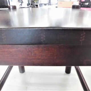 北海道民芸家具 飛騨産業 椅子 スツール 焼印有 幅39x奥行45x高さ42cm