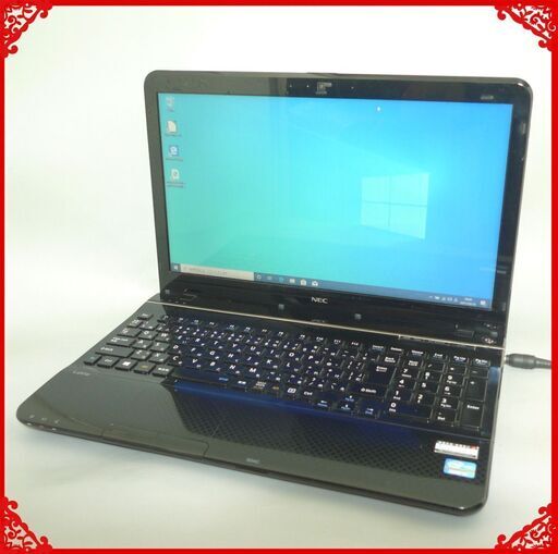 新品爆速SSD ノートパソコン 中古良品 15.6型ワイド NEC PC-LS350LS1YB 第3世代 i3 8GB Blu-ray 無線LAN webカメラ Windows10 Office