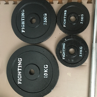 バーベルセットとスクワット台　中古