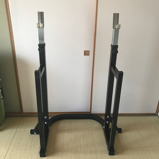 バーベルセットとスクワット台　中古