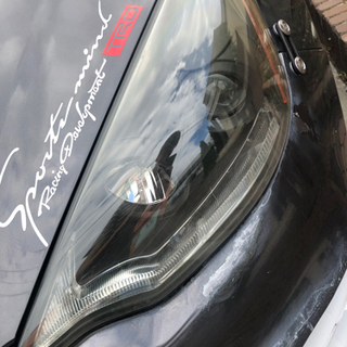 アクア　クリスタルアイ　ヘッドライト　社外