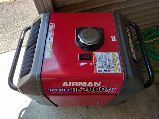 広島発!HONDA製エアーマンインバーターセル付き2800W 発電機 | 32.clinic
