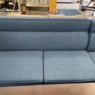 🔷NITORI(ニトリ) カウチソファ リビングソファ　テーブルセット 🔹定価￥71,094🔹 人気のファブリックソファ🔷