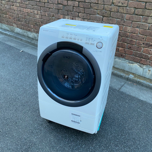 ★SHARP ドラム式洗濯乾燥機 ES-S7D-WR 2019年製 7.0Kg/3.5Kg★