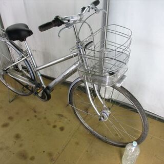 B493　限定特価　★ブリヂストン　アルベルト　シルバー★ 中古自転車 【27インチ 】