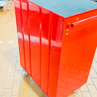 【激安】Seednew 7段キャビネット《レッド》【現役引退品】