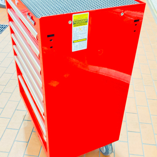 【激安】Seednew 7段キャビネット《レッド》【現役引退品】