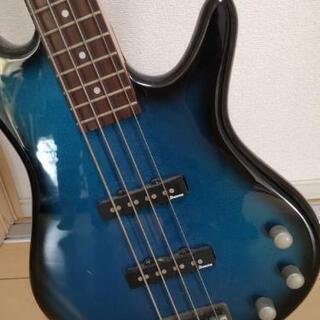 ベース Ibanez ( アイバニーズ ) 青