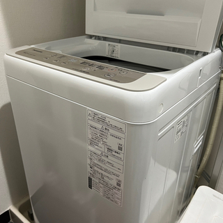 【ネット決済】パナソニック 全自動洗濯機 5kg
