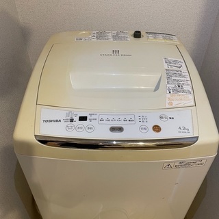 4.2kg洗濯機　TOSHIBA  2013年製  お譲りします。