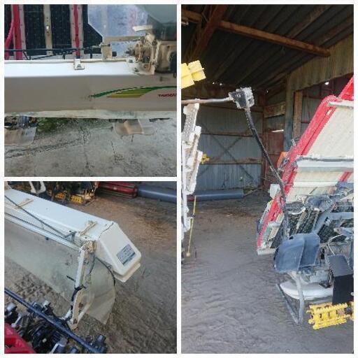 ヤンマー田植機 RG6X ディーゼルエンジン 6条植え 大型サンバイザー