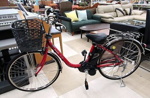 札幌市/清田区　Panasonic(パナソニック) 自動アシスト自転車 vivi DX BE-END634R2 電動自転車
