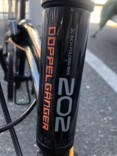 折りたたみ自転車 ドッペルゲンガー202 20インチ 変速7段階?自社配送 