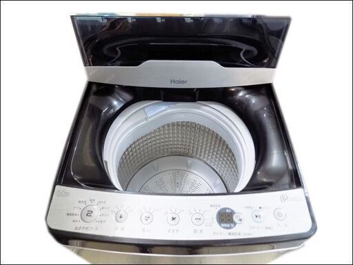 新札幌発 ハイアール INVERTER 全自動洗濯機 JW-XP2CD55F 5,5kg 2019年
