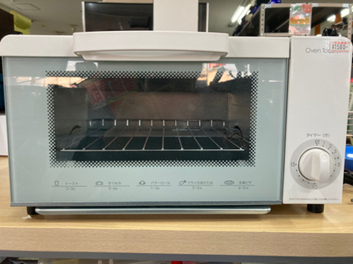 2019年製　ニトリ　オーブントースター　MT08BLV_N  中古　リサイクルショップ宮崎屋　住吉店　21.10.02