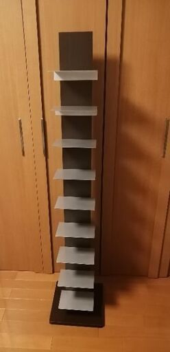 オークス ブックタワー ハイタイプ ダーク L51DA