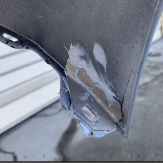 日産ノートフロントバンパー再塗装品　SNE12 カラーK23