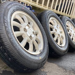 16年製 未使用品】 ダンロップ 145/80R13 4本 ホイールセット
