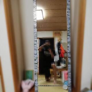 【ネット決済】オリジナル　鏡　 大型ミラー　 全身鏡　自立式　1...