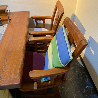 欅の囲炉裏セット