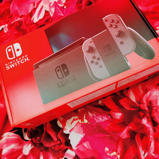 任天堂Switch グレーの画像