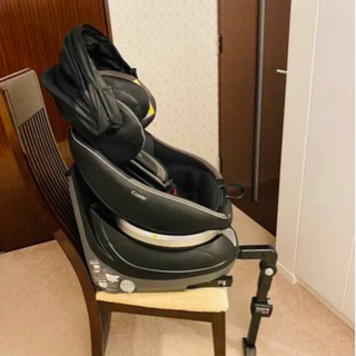 美品】コンビ ホワイトレーベル クルムーヴスマートISOFIX エッグショック