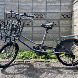受け渡し予定決まりました)子供乗せ自転車20インチ(チャイルドシート 