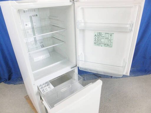 ✨2015年式❕パナソニックが激安HAPPYセール❕❕✨NR-BW147C-W✨138L✨2ドア冷凍冷蔵庫耐熱トップテーブル(耐熱温度:100℃)ブルードア棚✨Y-0811-012✨