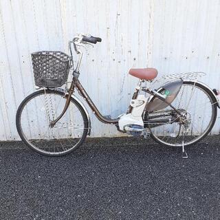 10-5電動アシスト自転車　パナソニック　 ViVi DX 26インチ　バッテリー　充電器　鍵付き　電動自転車