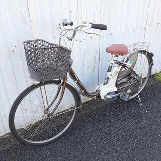 10-5電動アシスト自転車　パナソニック　 ViVi DX 26インチ　バッテリー　充電器　鍵付き　電動自転車