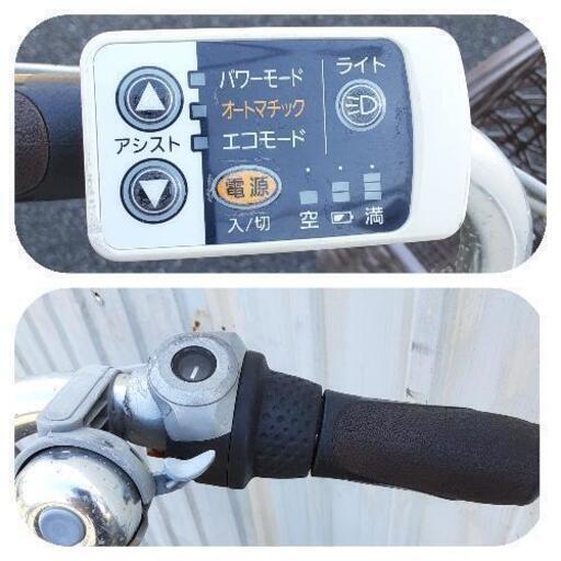 10-5電動アシスト自転車　パナソニック　 ViVi DX 26インチ　バッテリー　充電器　鍵付き　電動自転車