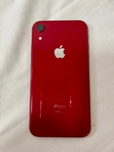 ［美品］iPhoneXR RED 64GB