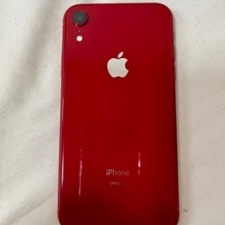 ［美品］iPhoneXR RED 64GB 