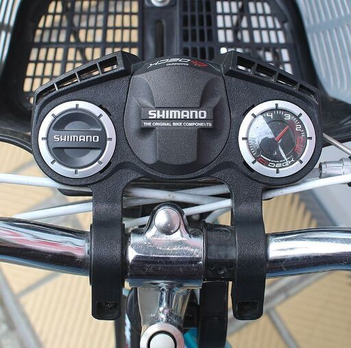 中古自転車 POLLINI due ママチャリ 自転車 26インチ LEDオート
