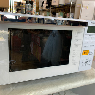 ⭐️超美品⭐️2021年製 YAMAZEN 18L フラットオーブンレンジ YRJ-F181V 山善