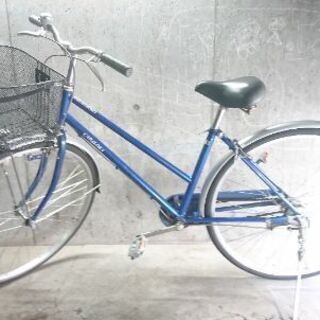 自転車中古 CADALORA カゴ鍵付き タイヤ27インチ