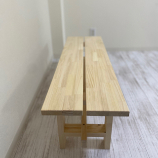 木製ベンチ　パイン　　オシャレベンチ