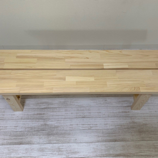 木製ベンチ　パイン　　オシャレベンチ