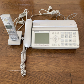【ネット決済】Panasonic製ファックス付き電話