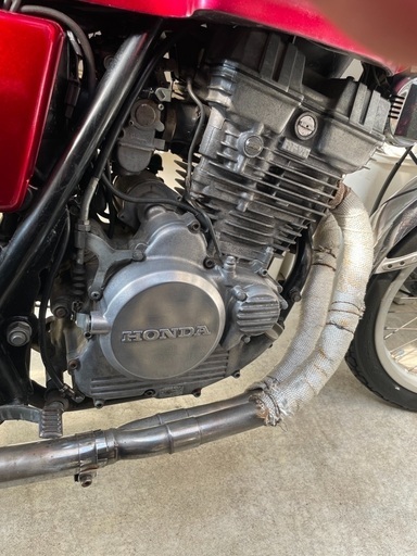 GB250 クラブマン 初期型 シングルキャブ ヨンフォア仕様制作途中