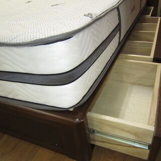 専用JH198ヘッド 鑑付★セット割特価 シングル引出し付きベッドフレーム S EB－003 WW DR WHウォッシュ <N