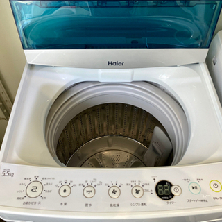 Haier 5.5K 洗濯機 2017年 コンパクト 1人暮らし 学生