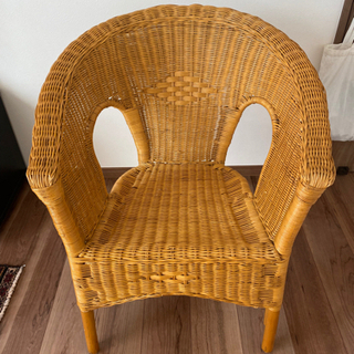 ラタンチェア　籐椅子　