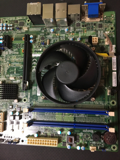 Intel core i7 4790s ＋ マザーボードセット CPUクーラー付き