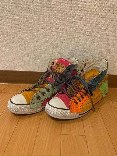 【スニーカー】CONVERSE ALL STAR HI使用オーダーメイド【ピッグスエード】