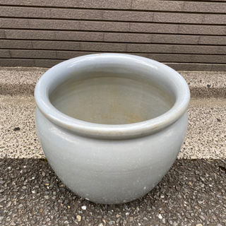 水瓶鉢陶器金魚鉢めだか鉢特大大型 Cham 練馬の家具の中古あげます 譲ります ジモティーで不用品の処分