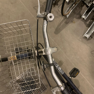 無印良品 MUJI 26型フル装備自転車・ネイビー